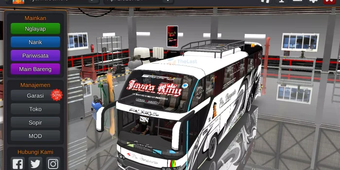 Knalpot Serigala Bussid
